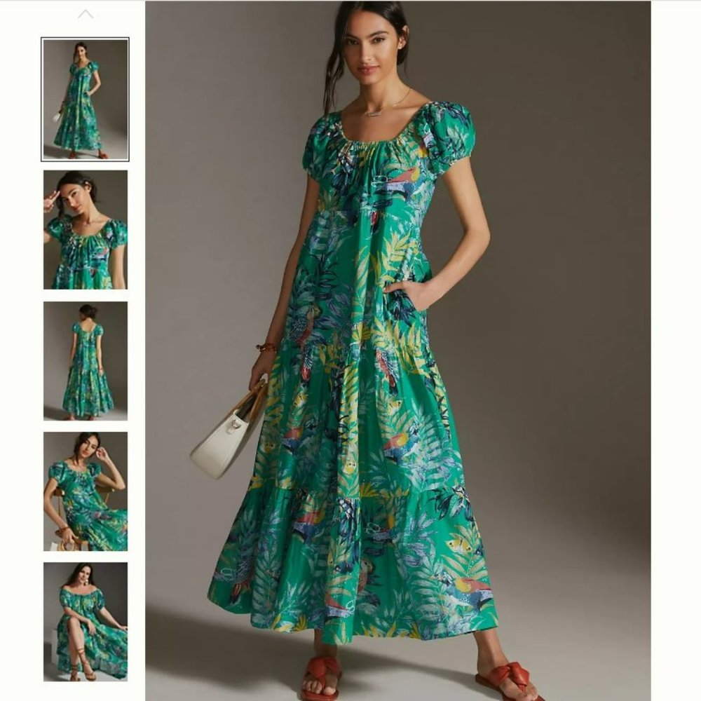 Maeve Tiered Maxi Dress
